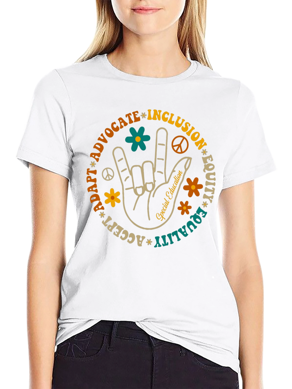 Inclusion Equity Special Education Graphic Tee