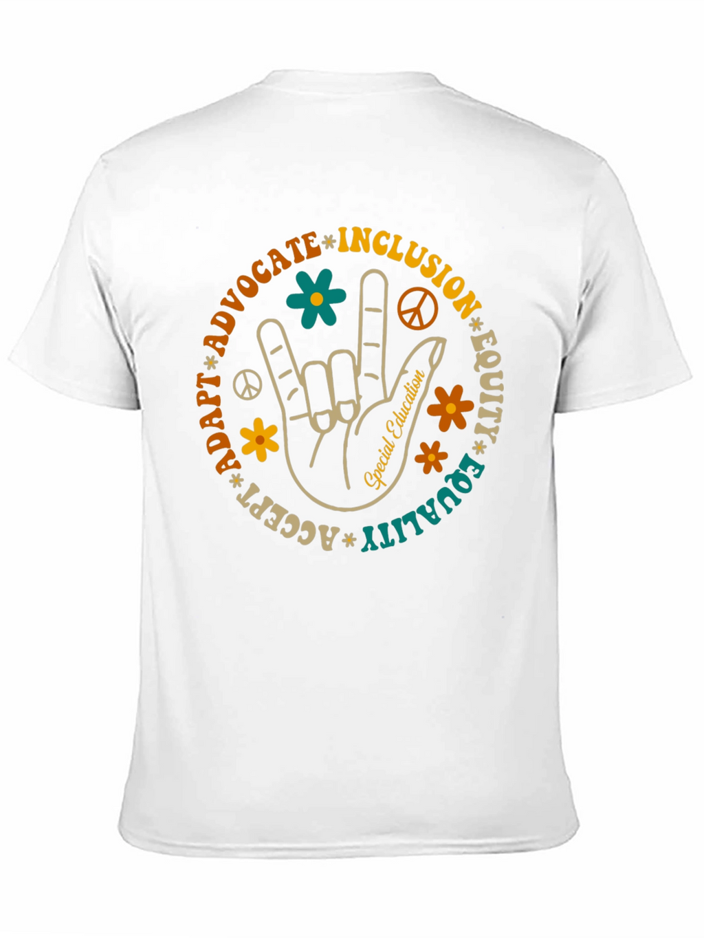 Inclusion Equity Special Education Graphic Tee