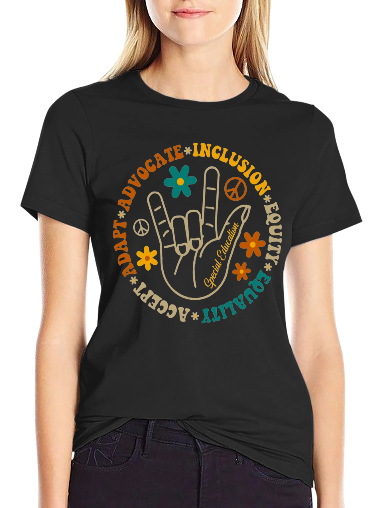 Inclusion Equity Special Education Graphic Tee