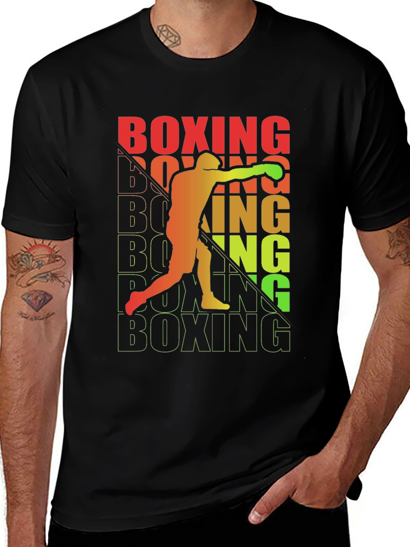 Boxing Graphic Tee - Punch Out Style
