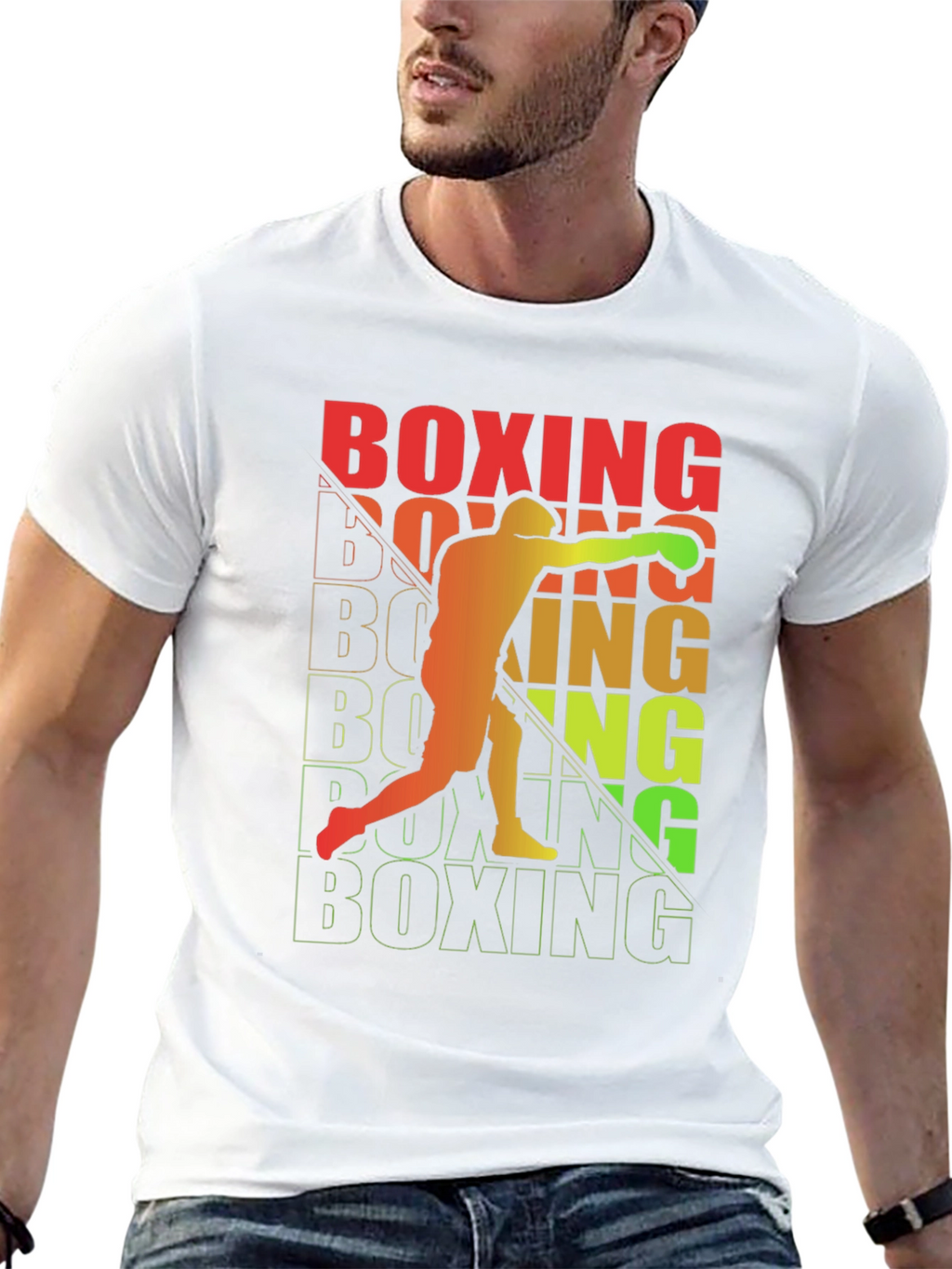 Boxing Graphic Tee - Punch Out Style