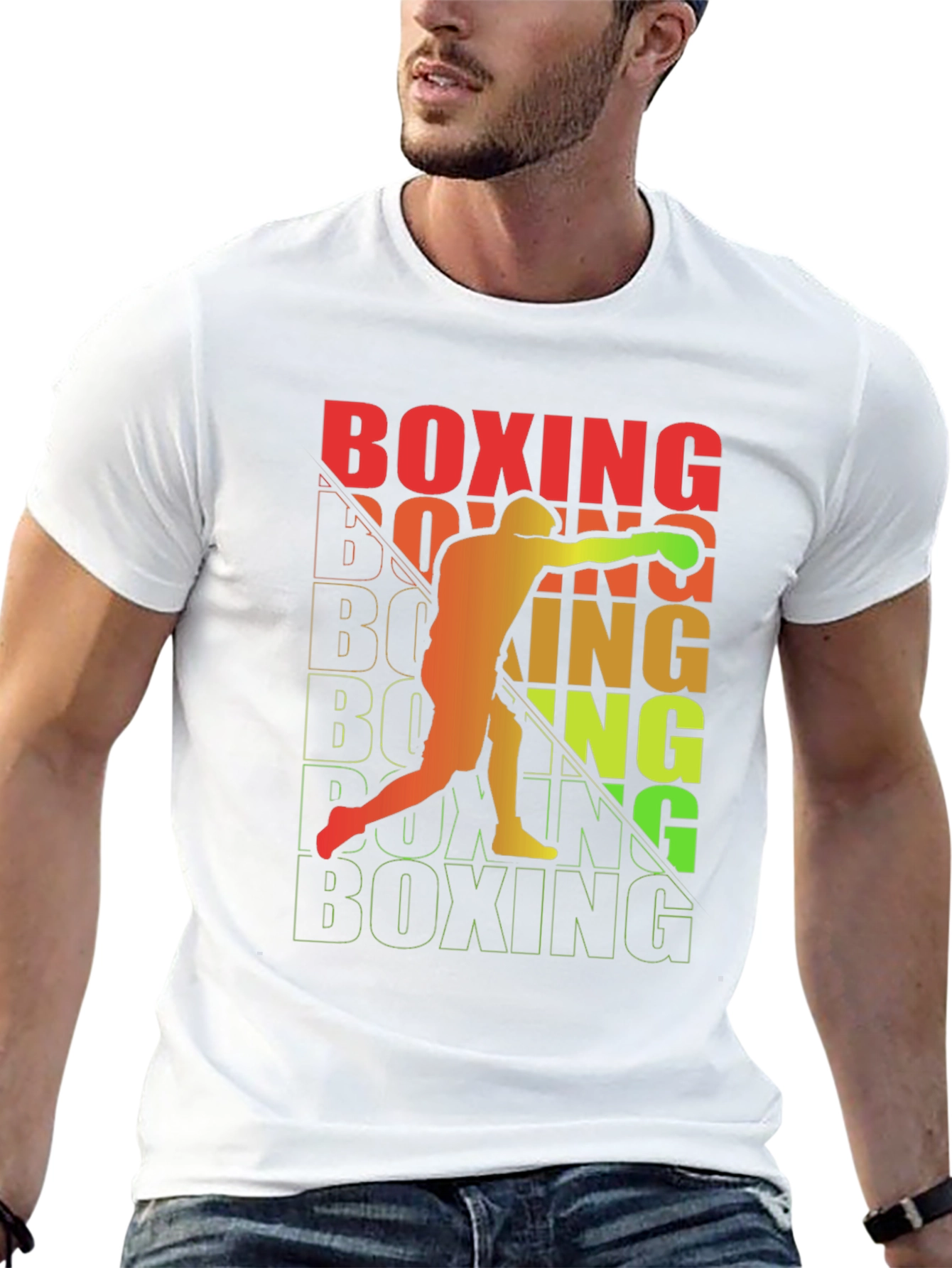 Boxing Graphic Tee - Punch Out Style