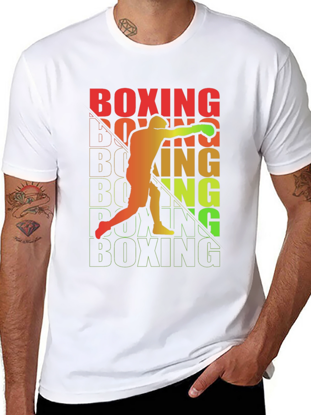 Boxing Graphic Tee - Punch Out Style