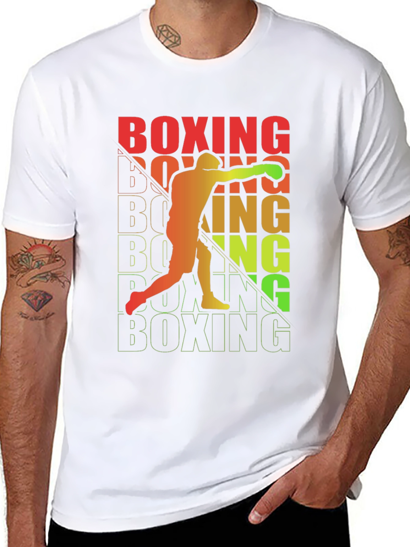Boxing Graphic Tee - Punch Out Style