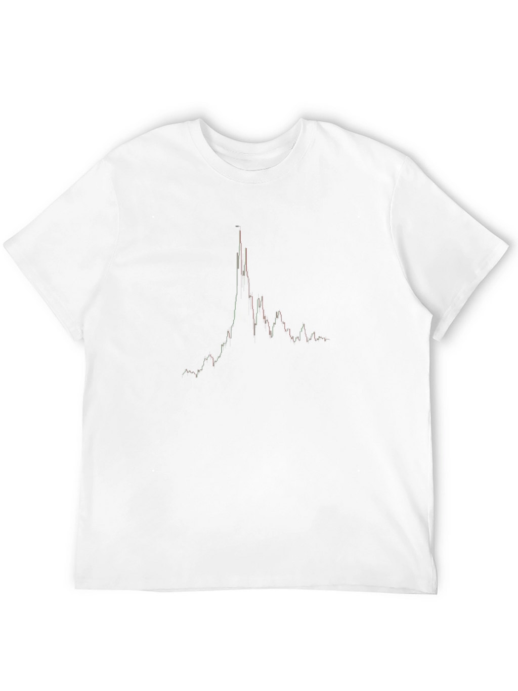 Bitcoin Stock Chart T-Shirt - Crypto Trader Tee