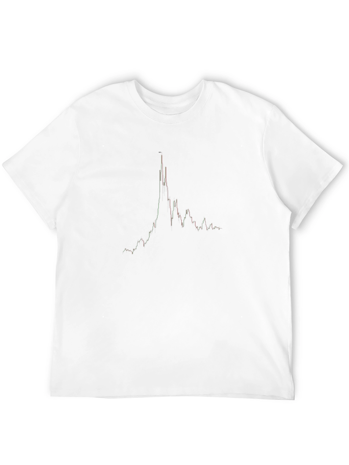 Bitcoin Stock Chart T-Shirt - Crypto Trader Tee