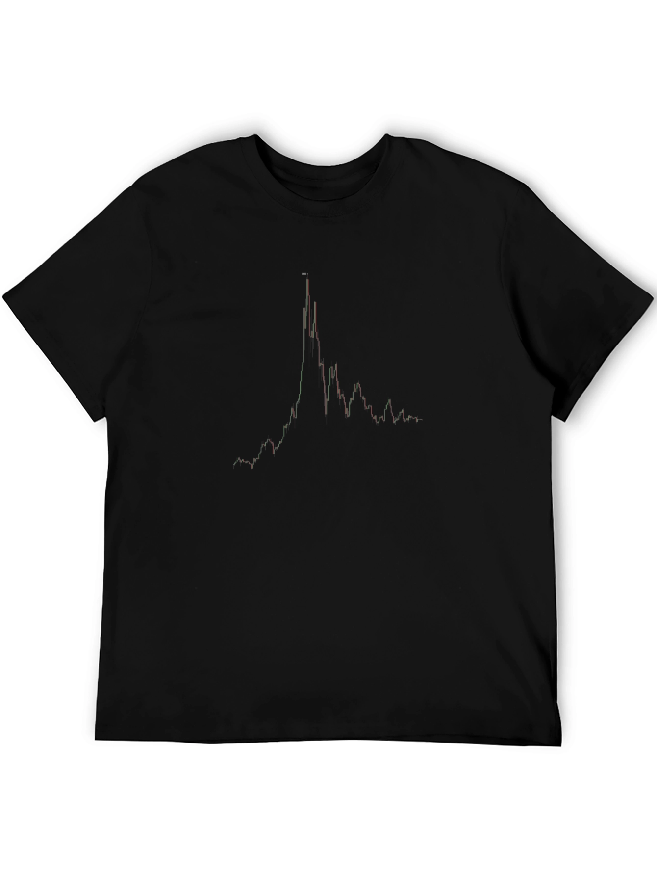 Bitcoin Stock Chart T-Shirt - Crypto Trader Tee