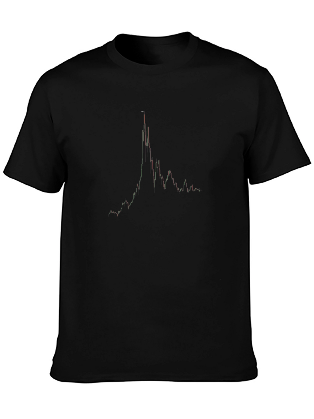 Bitcoin Stock Chart T-Shirt - Crypto Trader Tee
