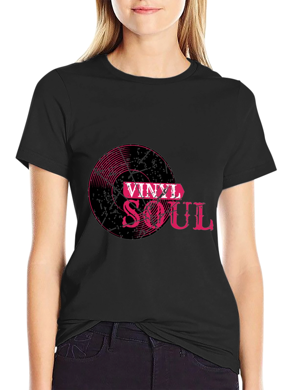 Vinyl Soul Graphic Tee - Retro Music Lover T-Shirt