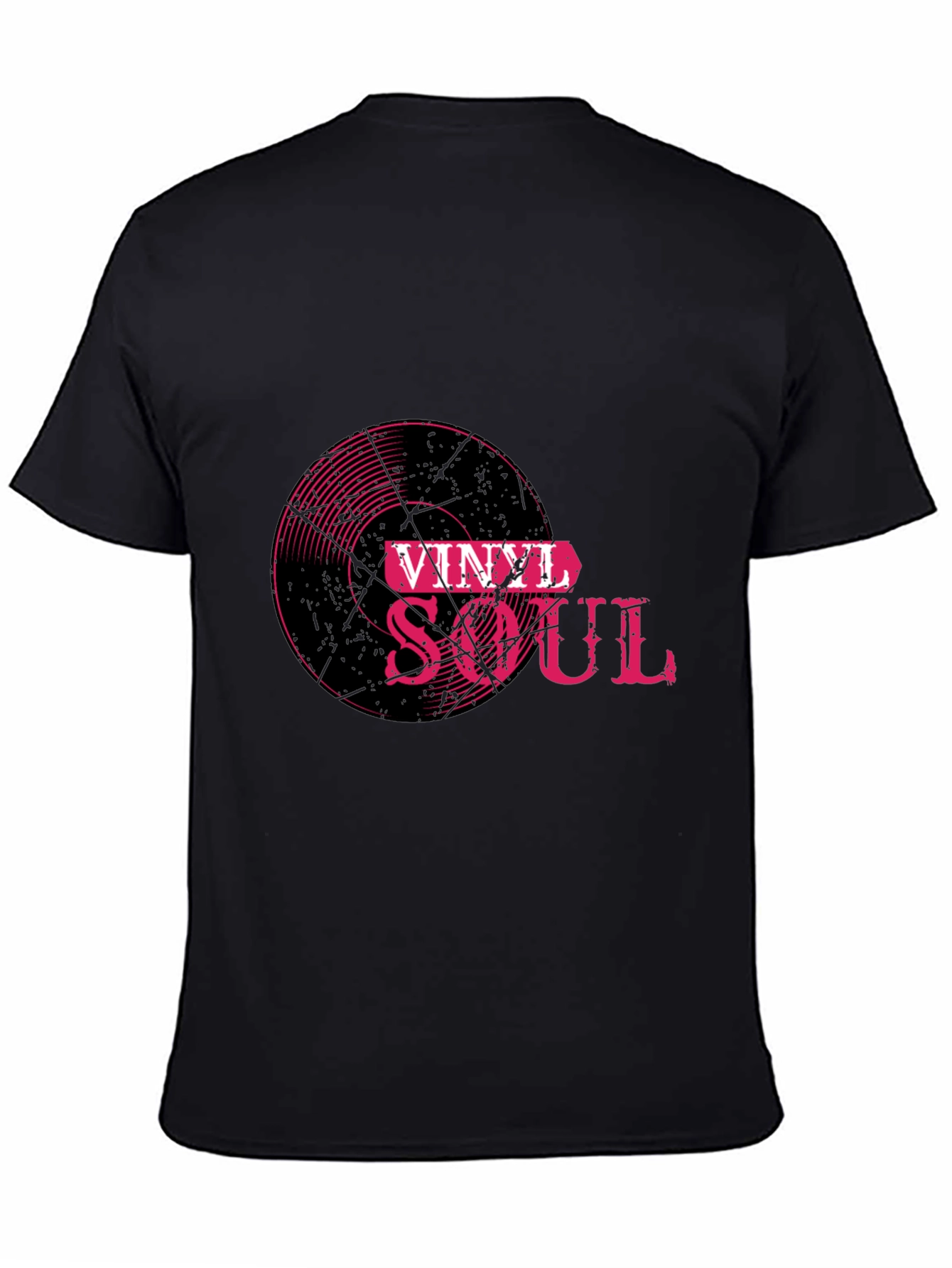 Vinyl Soul Graphic Tee - Retro Music Lover T-Shirt