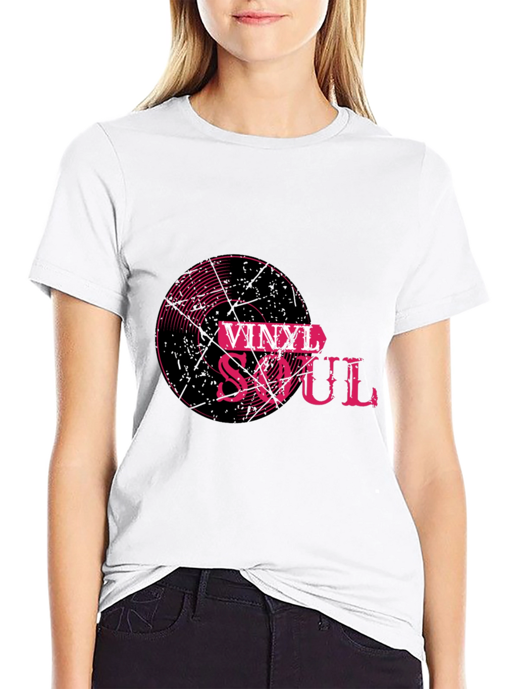 Vinyl Soul Graphic Tee - Retro Music Lover T-Shirt