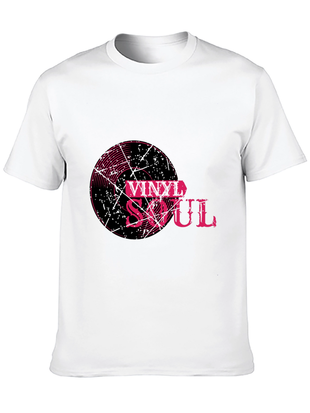 Vinyl Soul Graphic Tee - Retro Music Lover T-Shirt