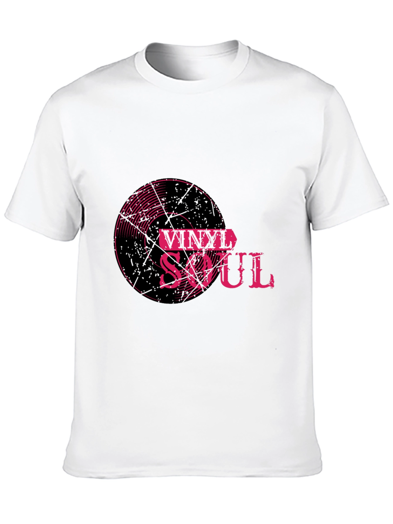 Vinyl Soul Graphic Tee - Retro Music Lover T-Shirt