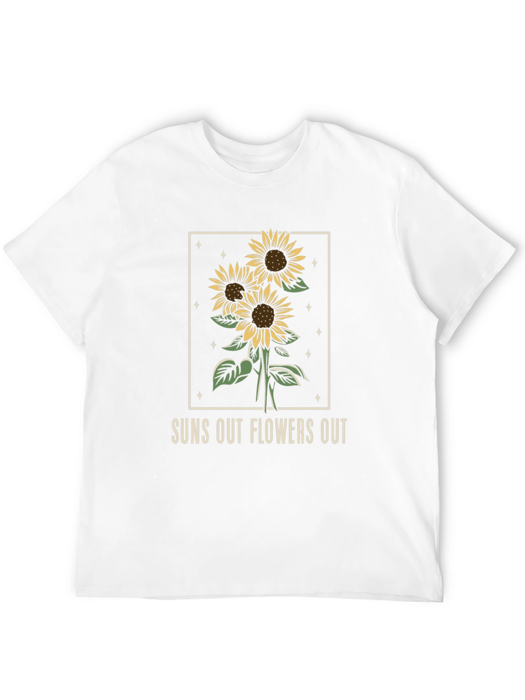 Suns Out Flowers Out Graphic Tee