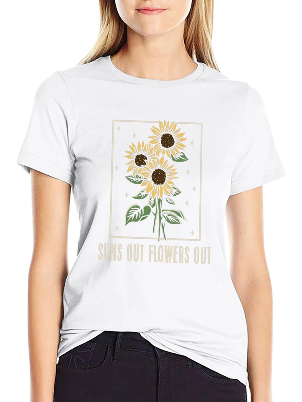Suns Out Flowers Out Graphic Tee