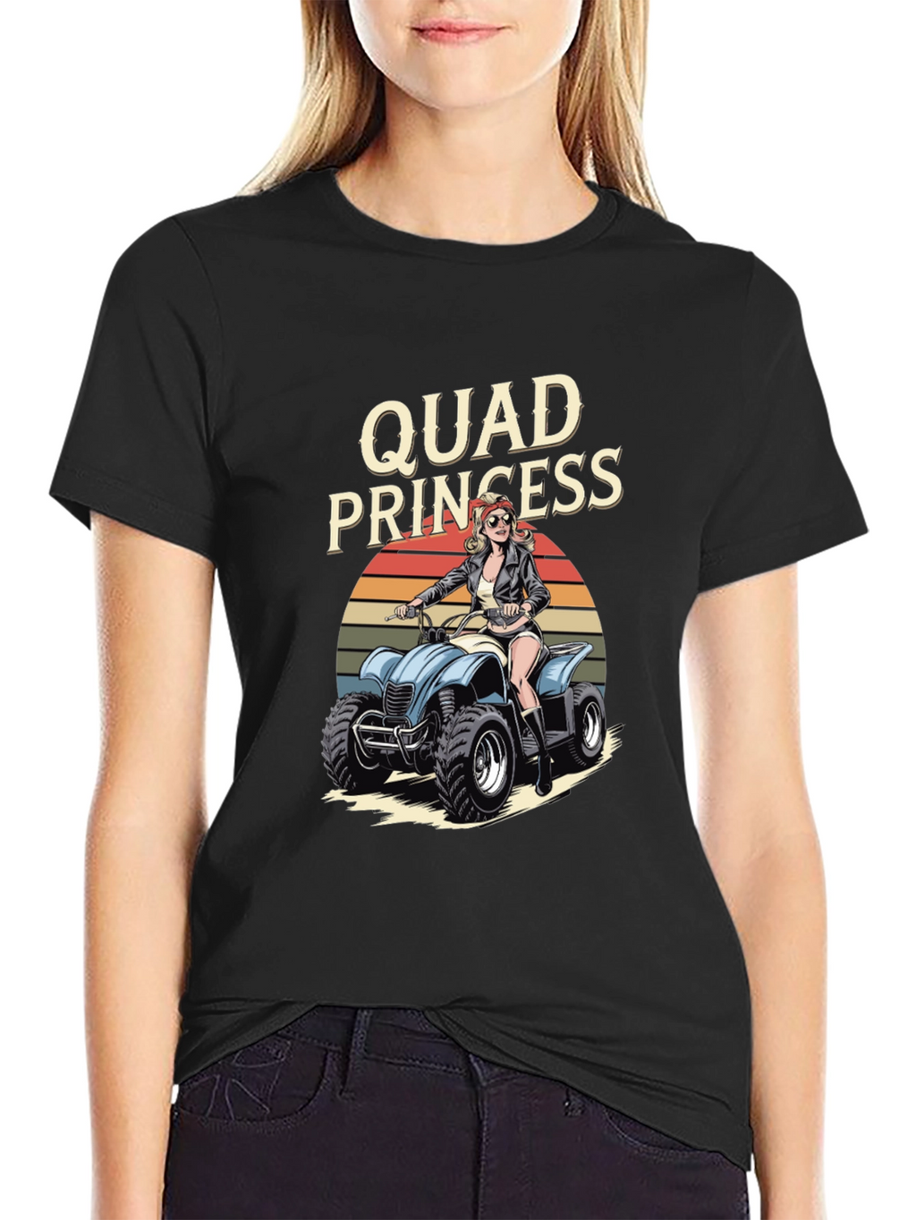 Quad Princess Graphic T-Shirt - ATV Riding