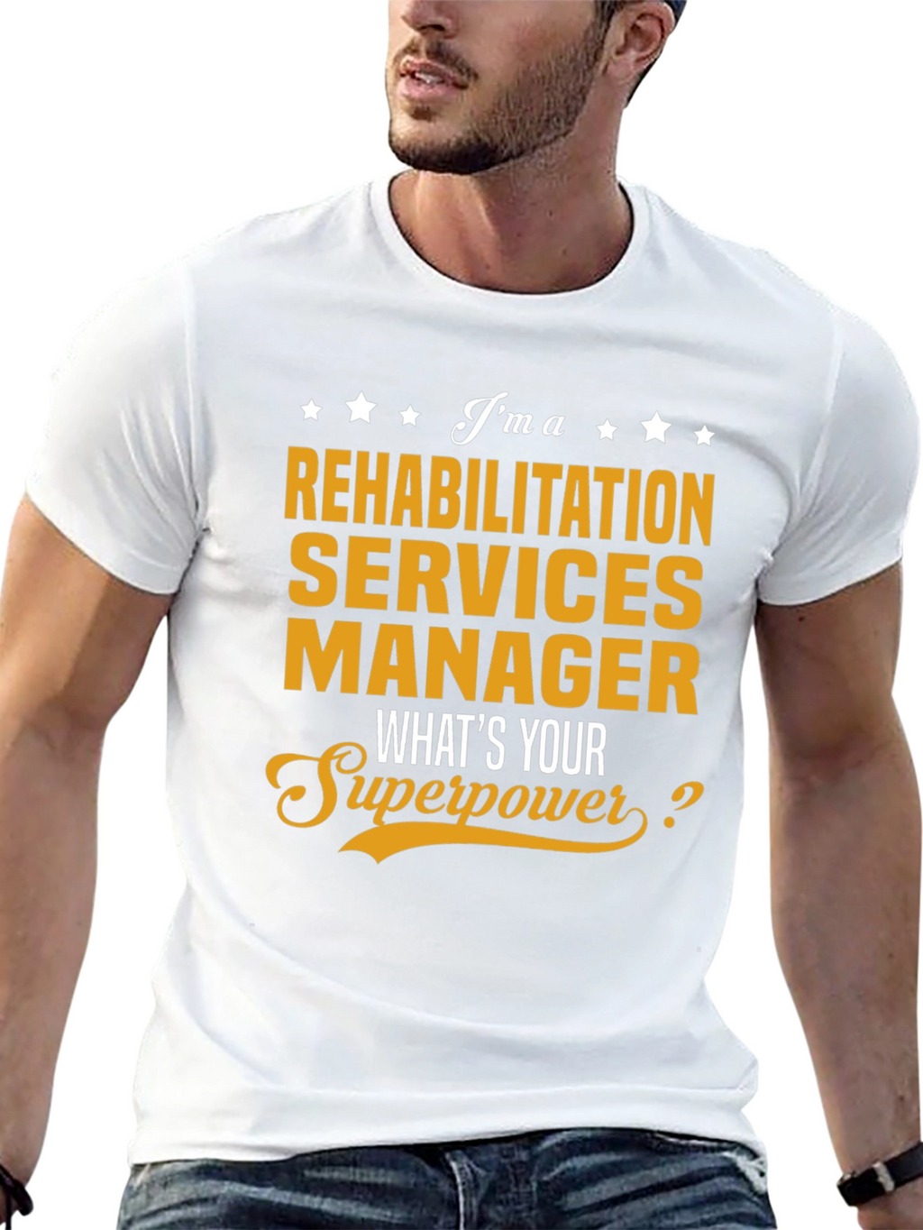 Rehabilitation Services Manager Superpower T-Shirt
