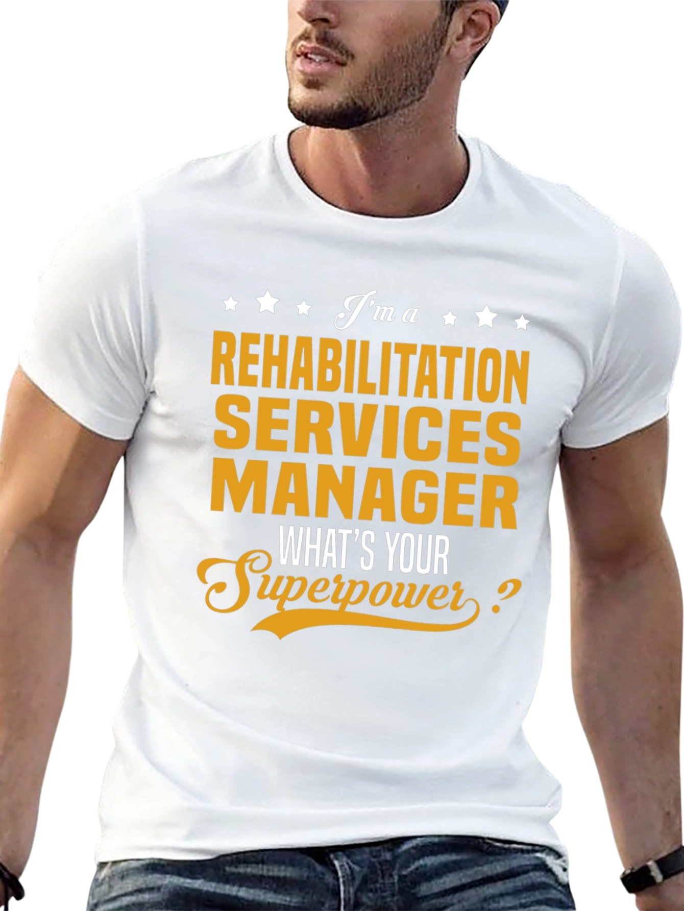 Rehabilitation Services Manager Superpower T-Shirt