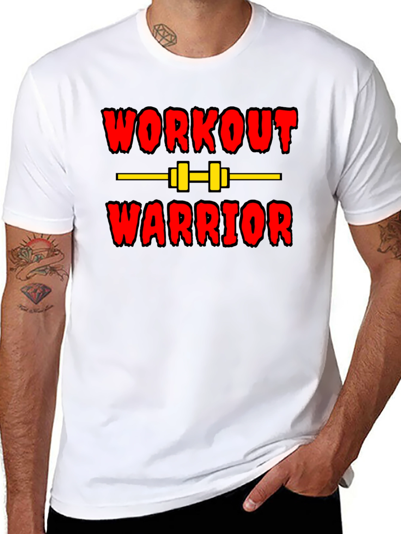 Workout Warrior Graphic T-Shirt