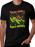 Hard Shell Soft Heart Turtle Graphic Tee