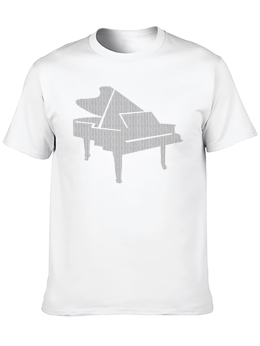 Piano Graphic Black T-Shirt
