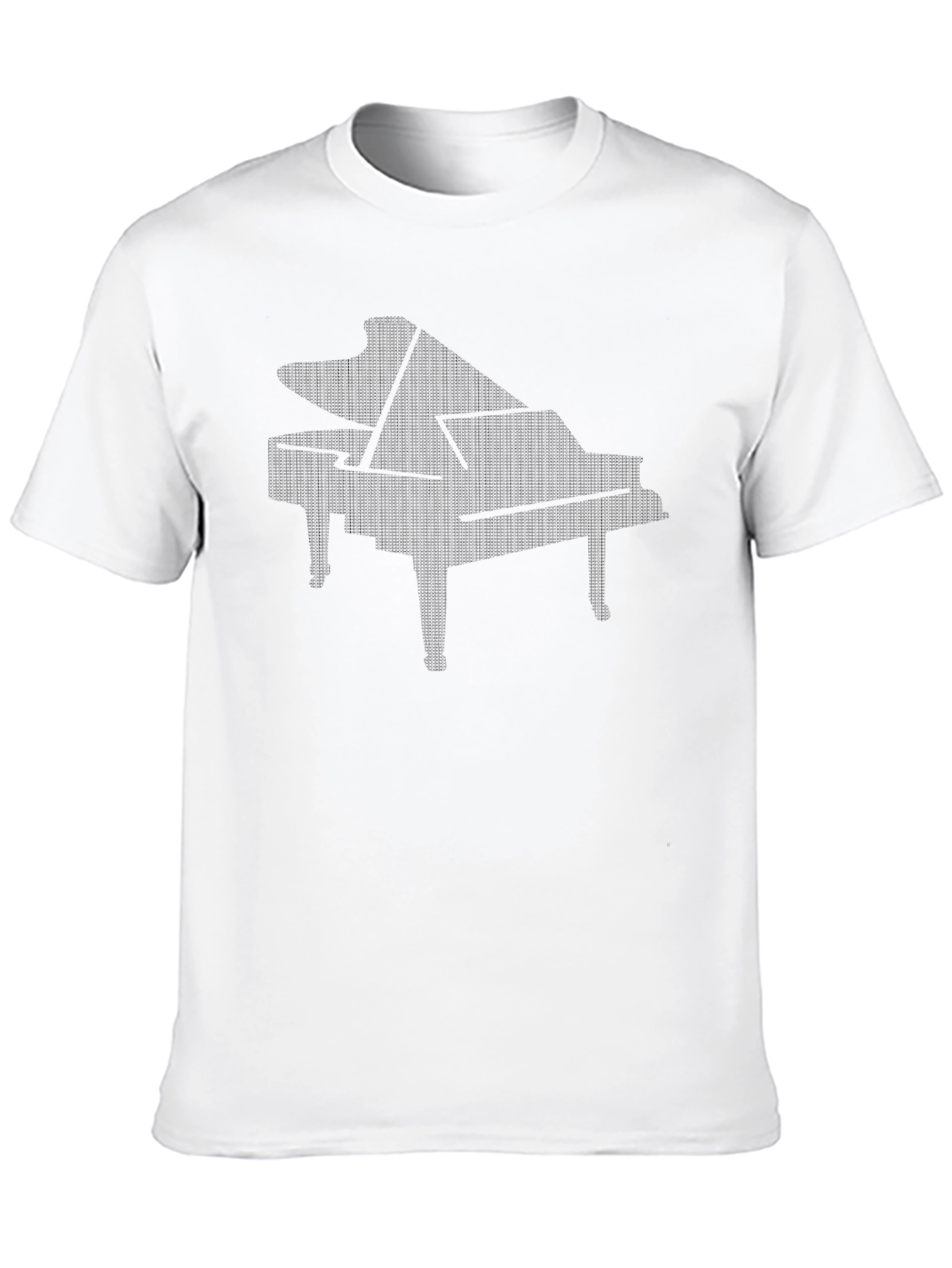 Piano Graphic Black T-Shirt