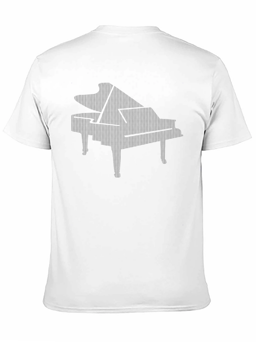 Piano Graphic Black T-Shirt