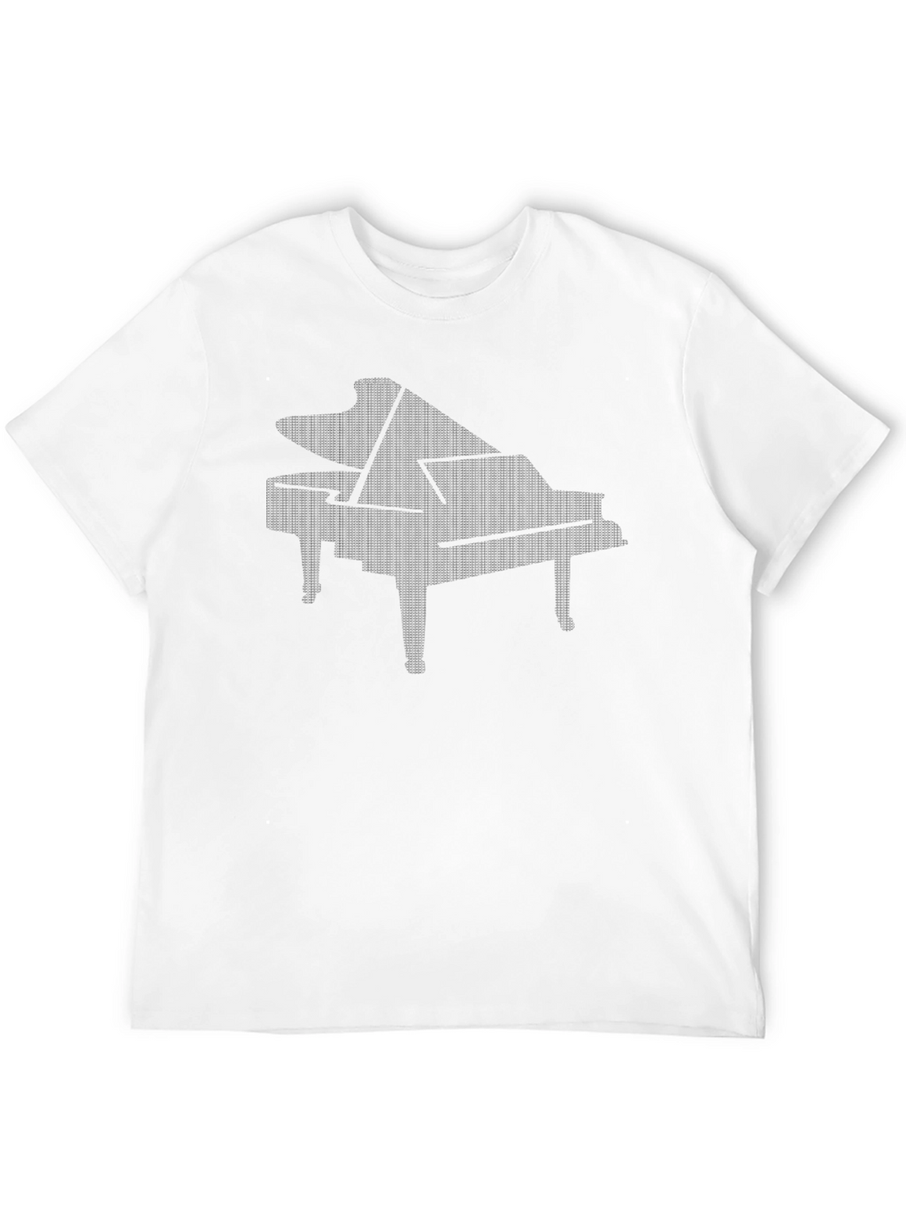 Piano Graphic Black T-Shirt