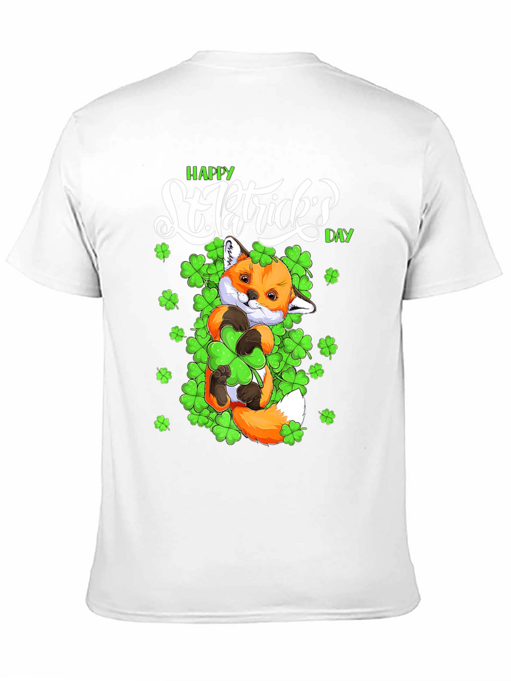 St. Patricks Day Fox T-Shirt