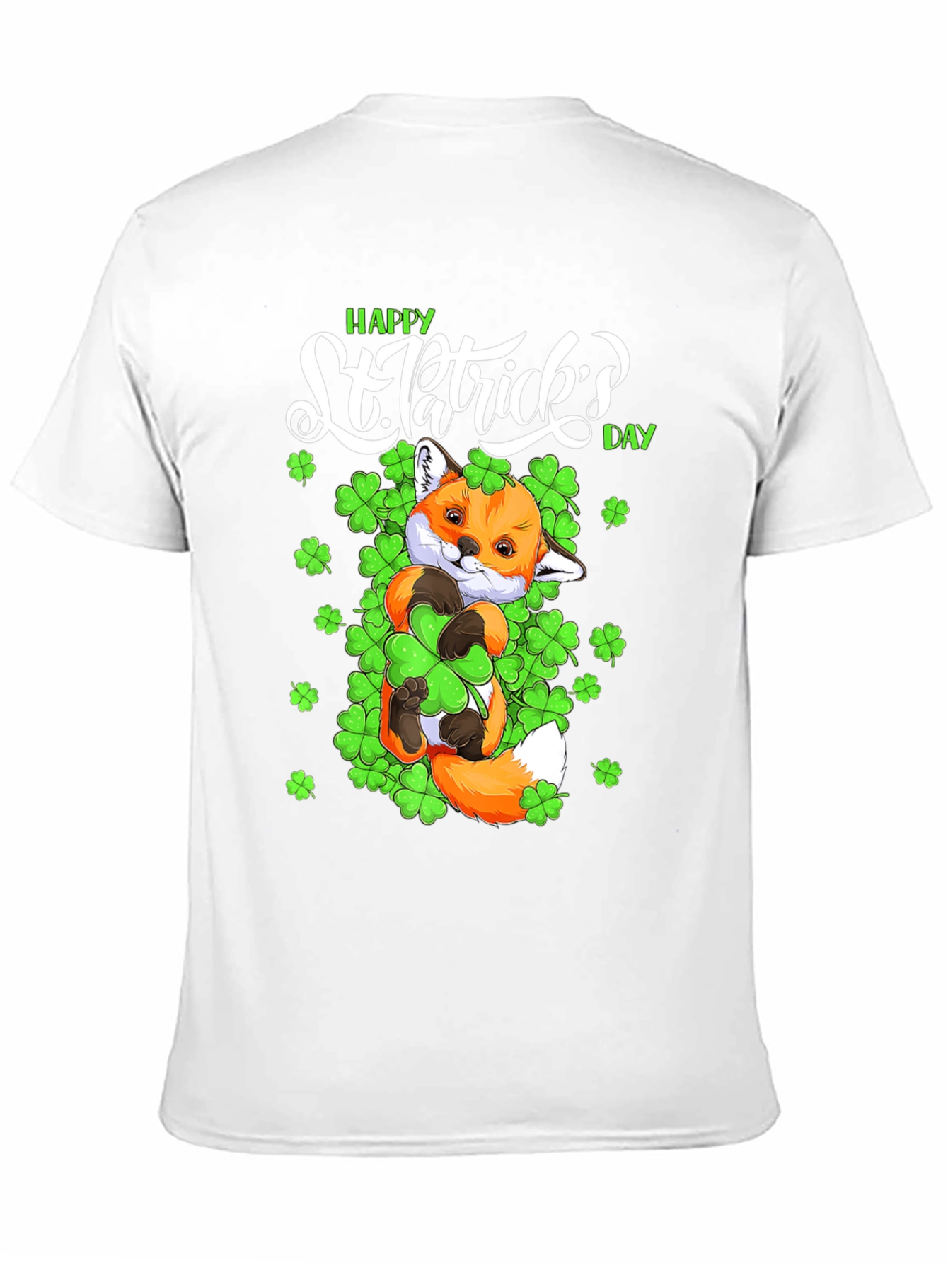 St. Patricks Day Fox T-Shirt