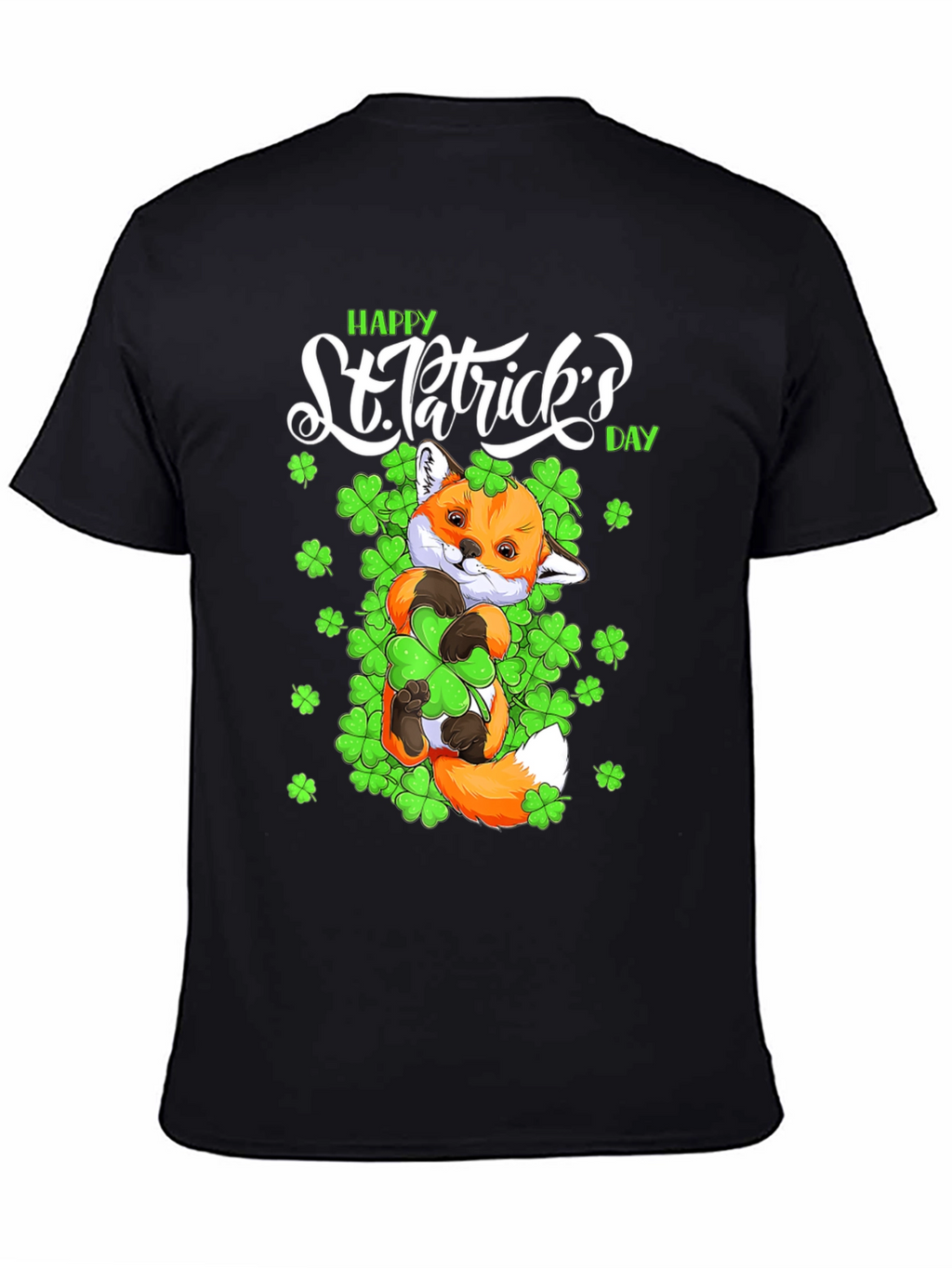 St. Patricks Day Fox T-Shirt