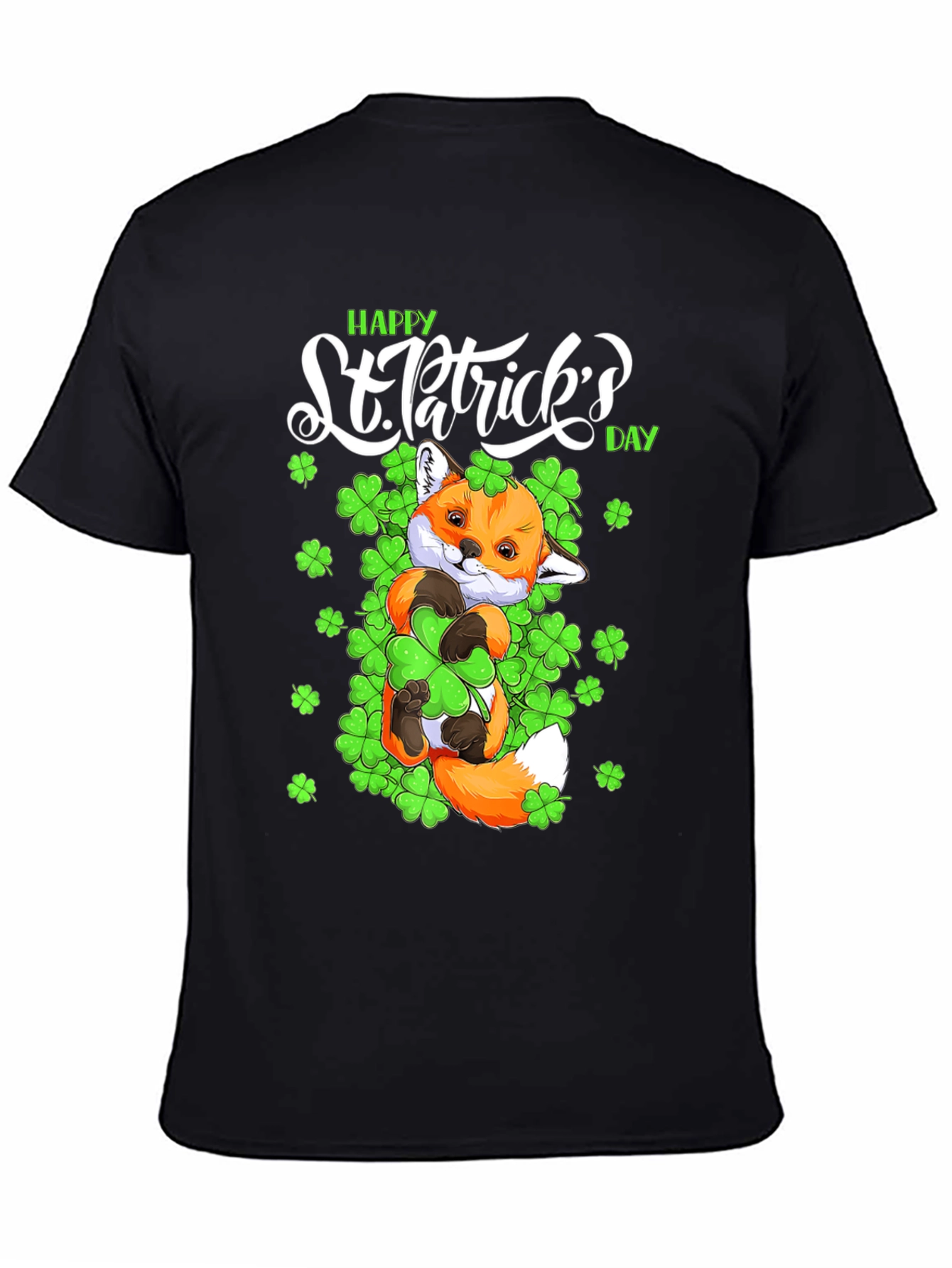 St. Patricks Day Fox T-Shirt
