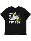 This Is My Toy Snowmobile Graphic T-Shirt