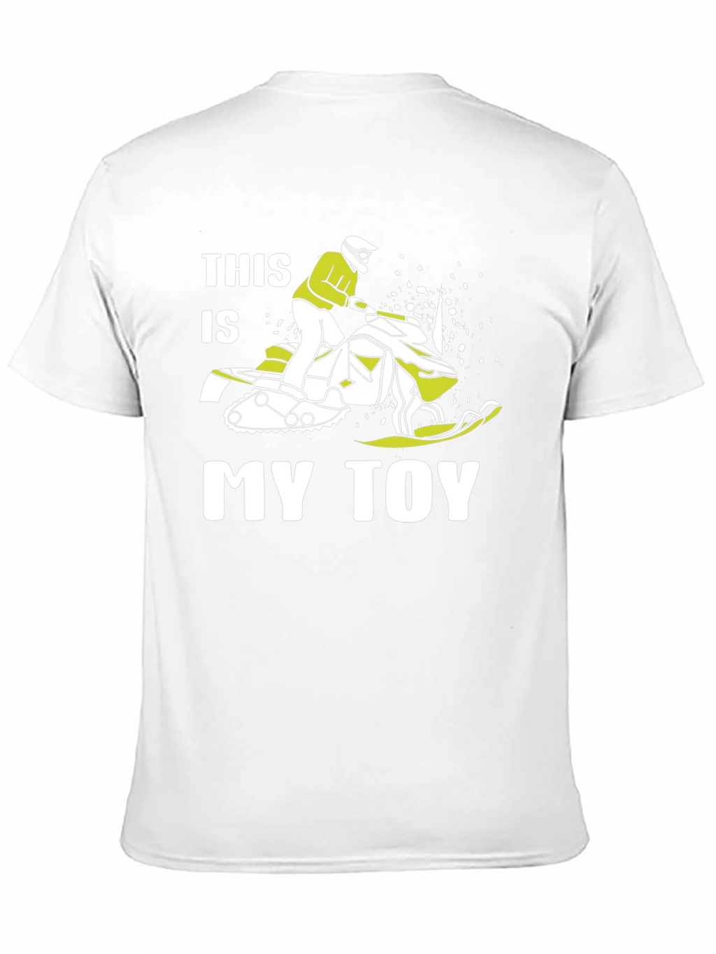 This Is My Toy Snowmobile Graphic T-Shirt