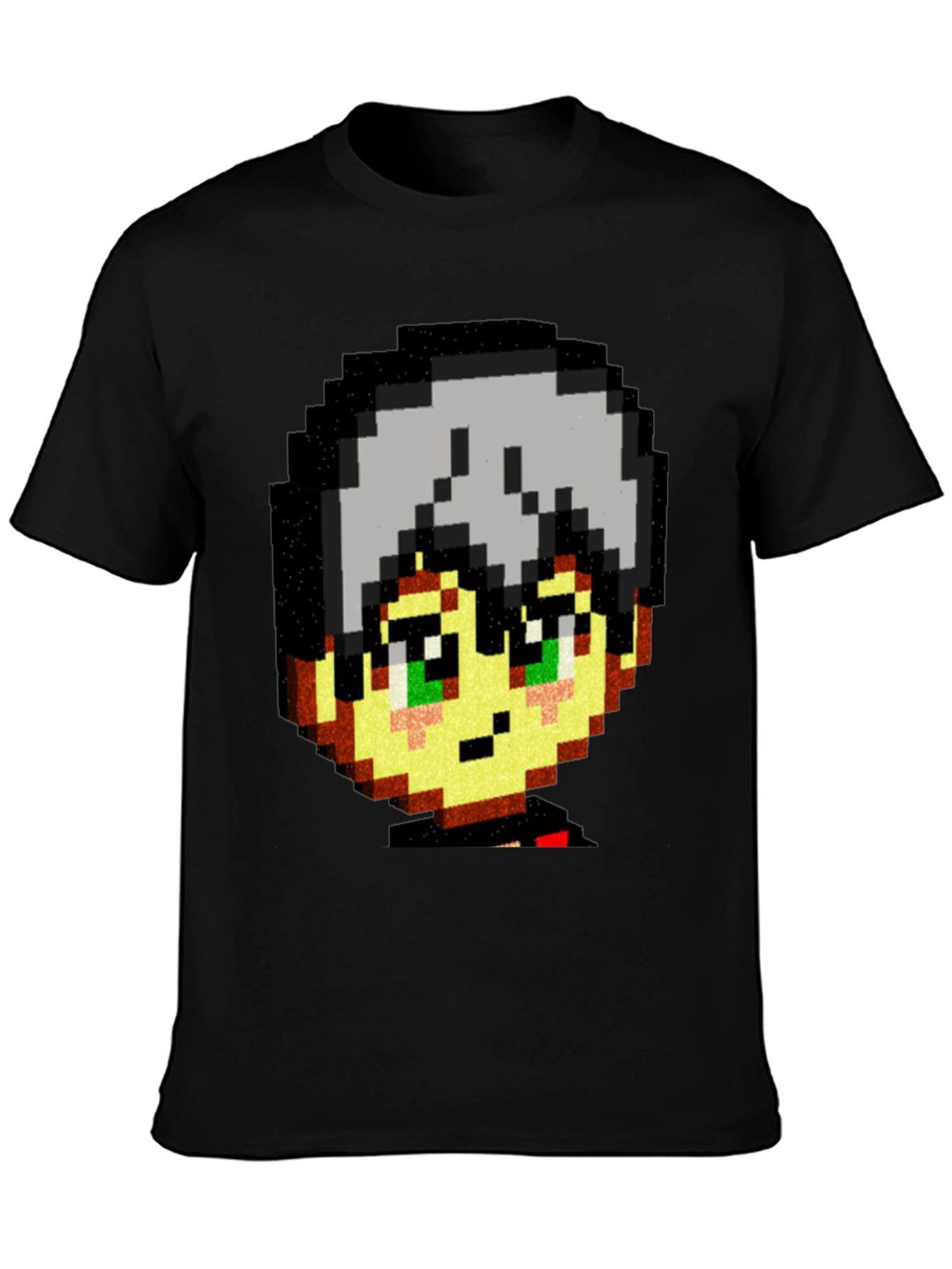 Pixel Art Anime T-Shirt