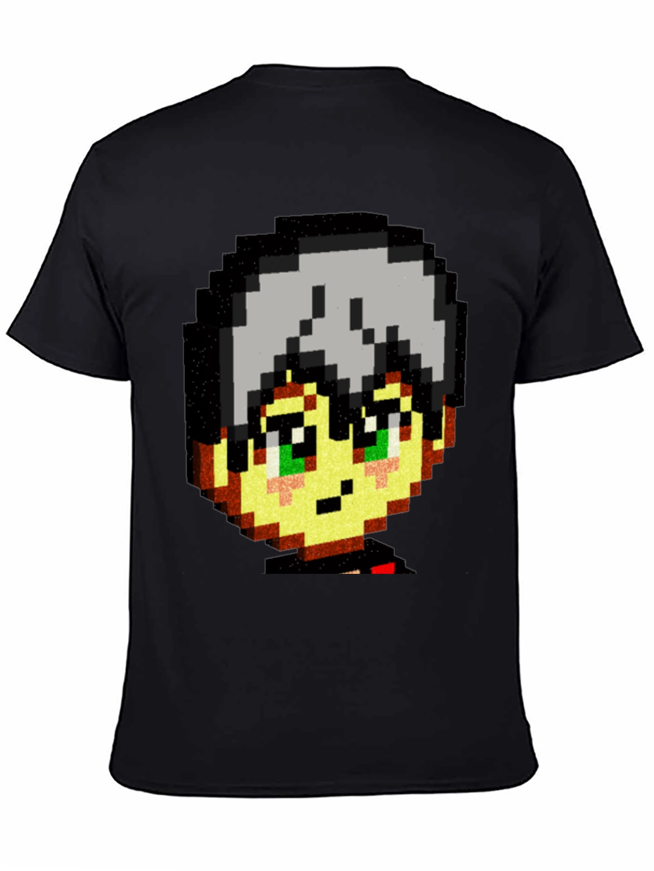Pixel Art Anime T-Shirt
