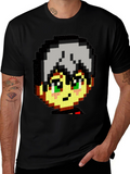 Pixel Art Anime T-Shirt