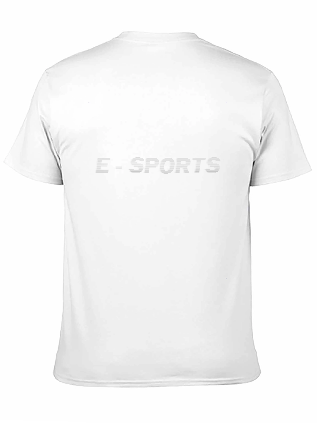 E-Sports Graphic Black T-Shirt for Men