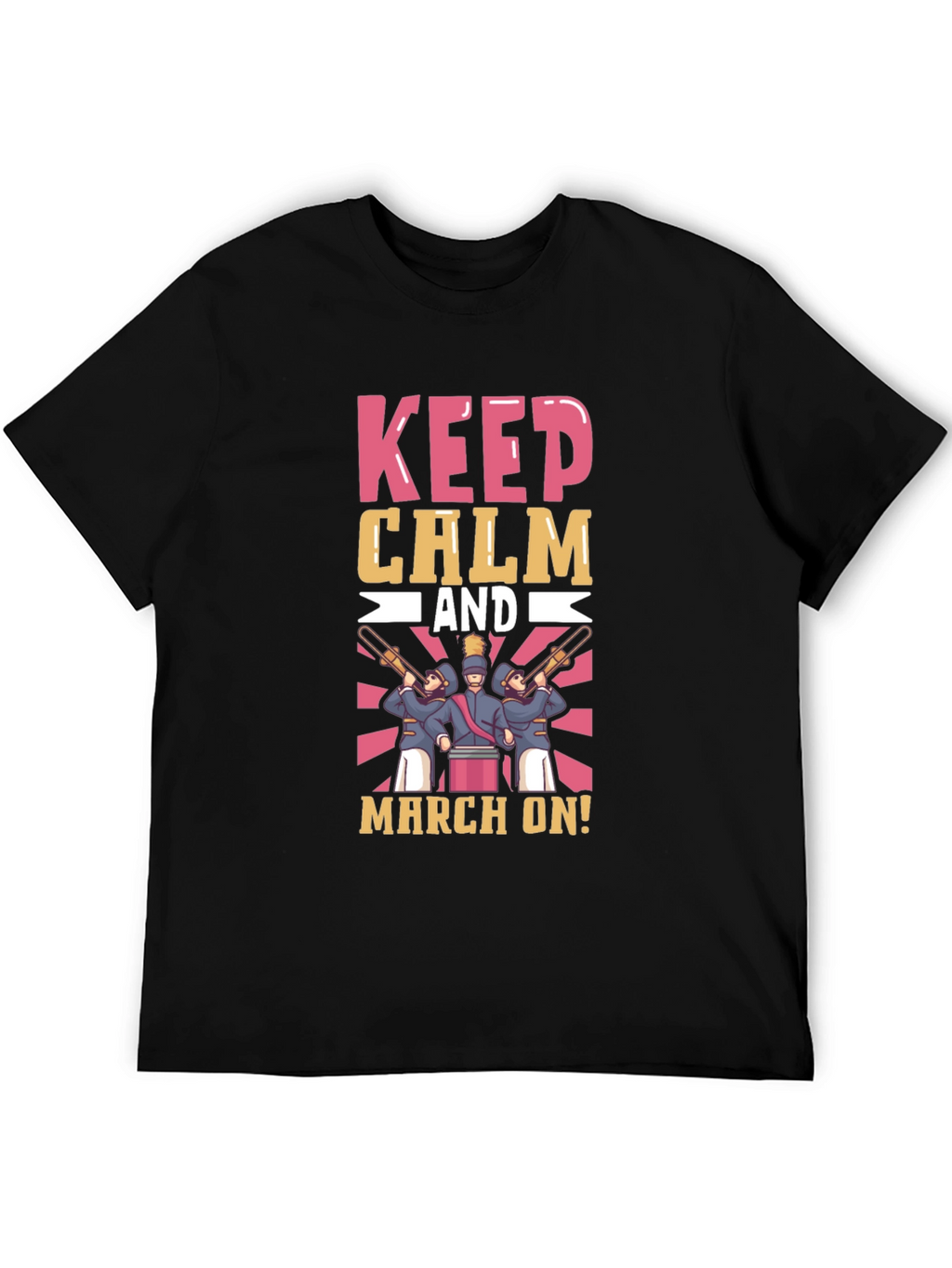Keep Calm Marching Band Tee
