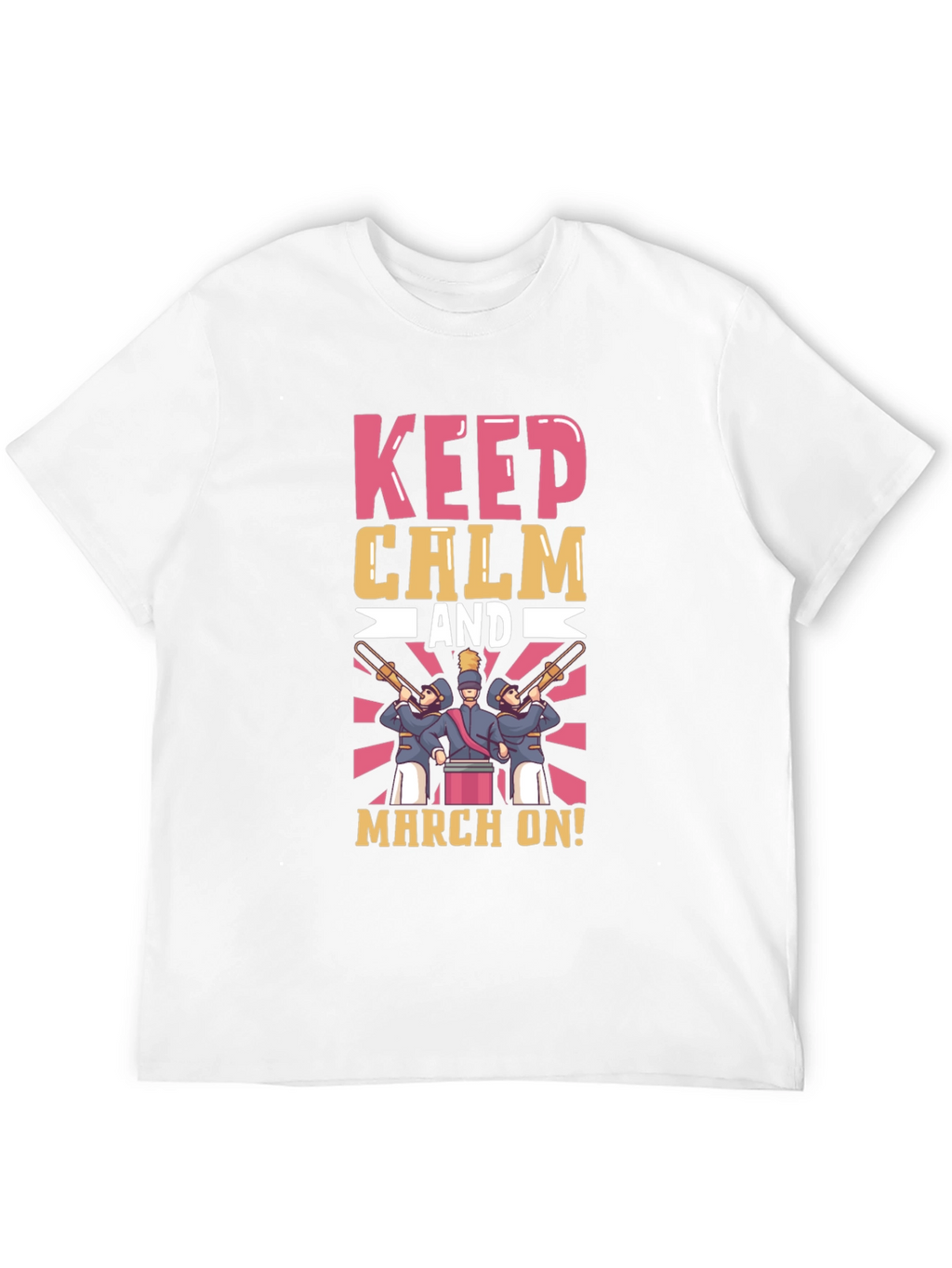 Keep Calm Marching Band Tee