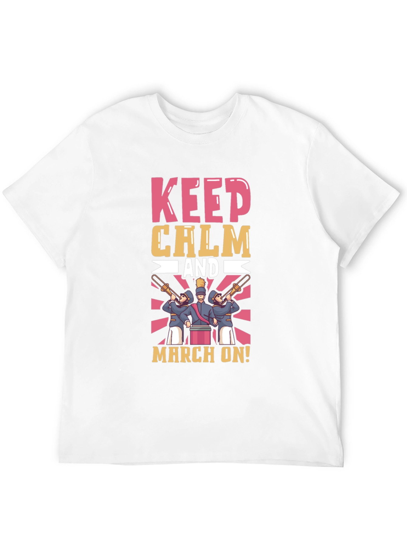 Keep Calm Marching Band Tee