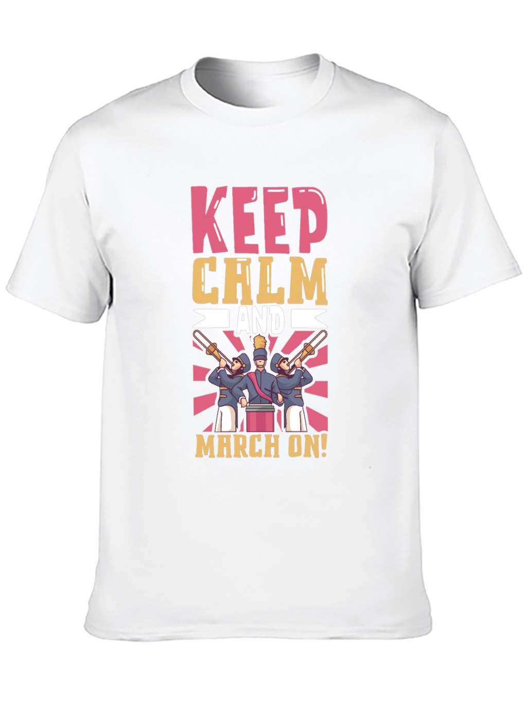 Keep Calm Marching Band Tee