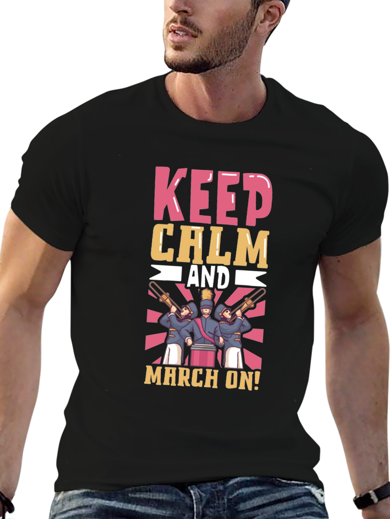 Keep Calm Marching Band Tee