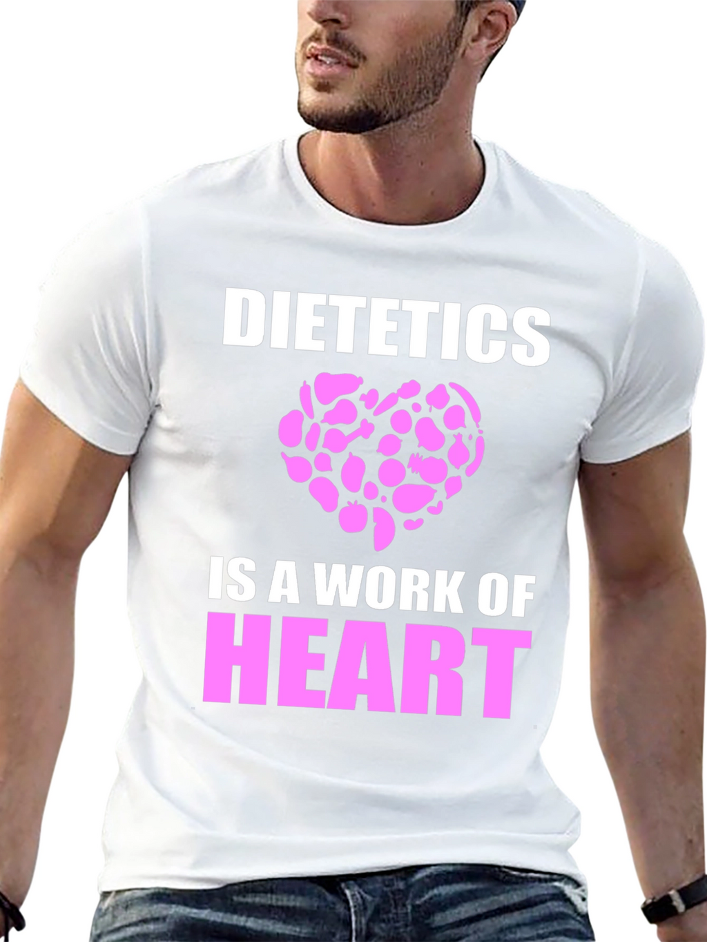 Dietetics Is A Work Of Heart T-Shirt