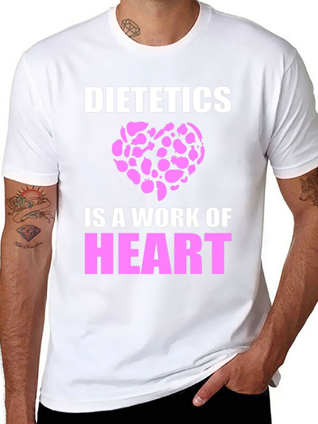 Dietetics Is A Work Of Heart T-Shirt