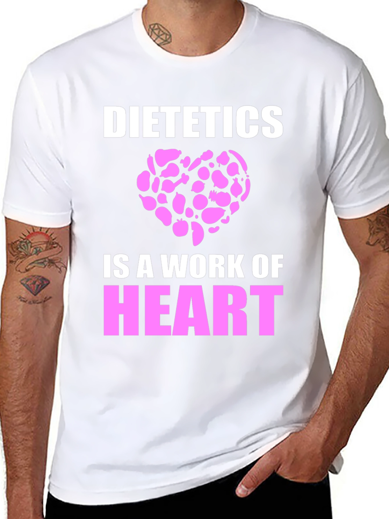 Dietetics Is A Work Of Heart T-Shirt
