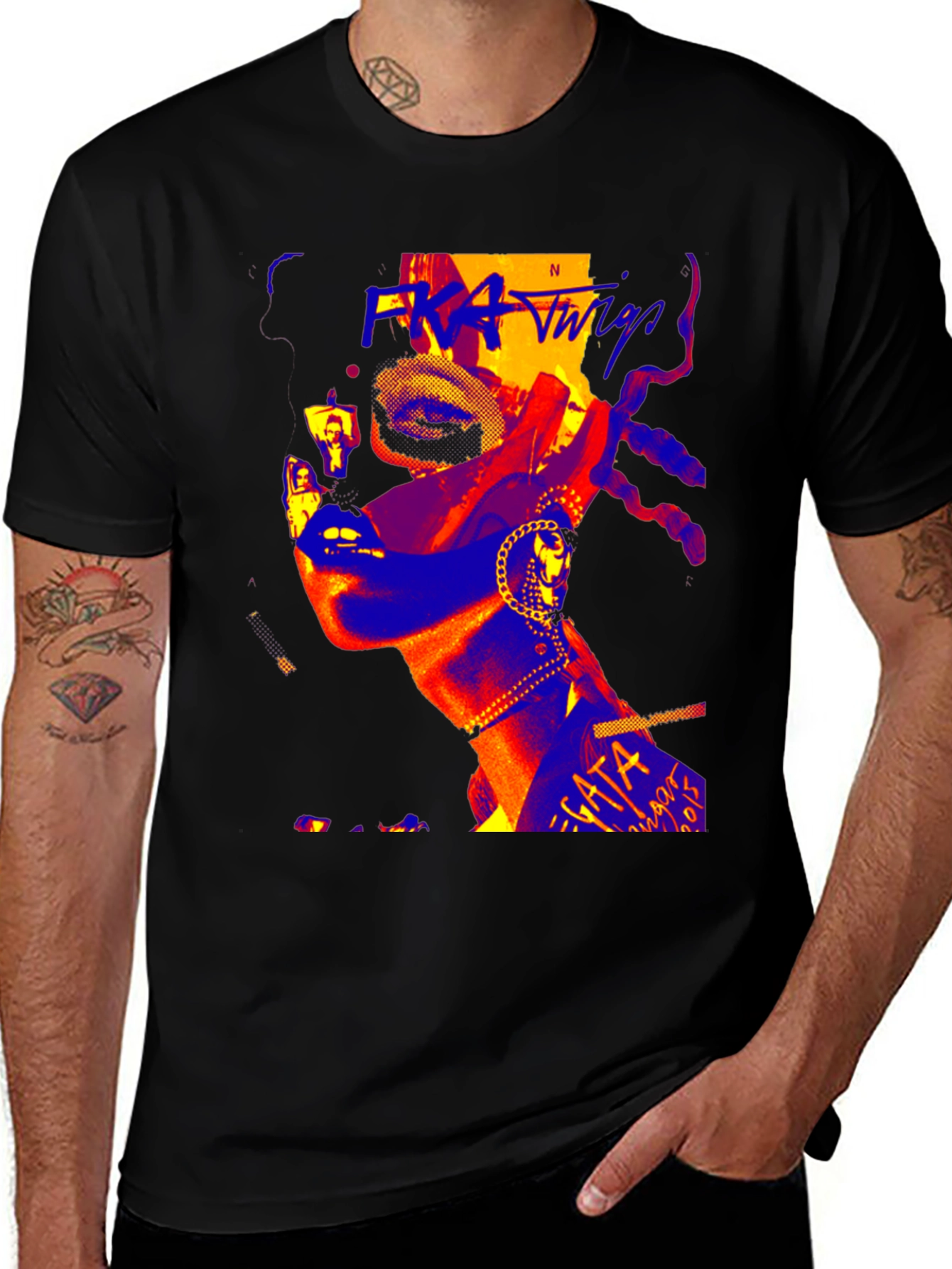 FKA Twigs Graphic Tee - Edgy Pop Art Design