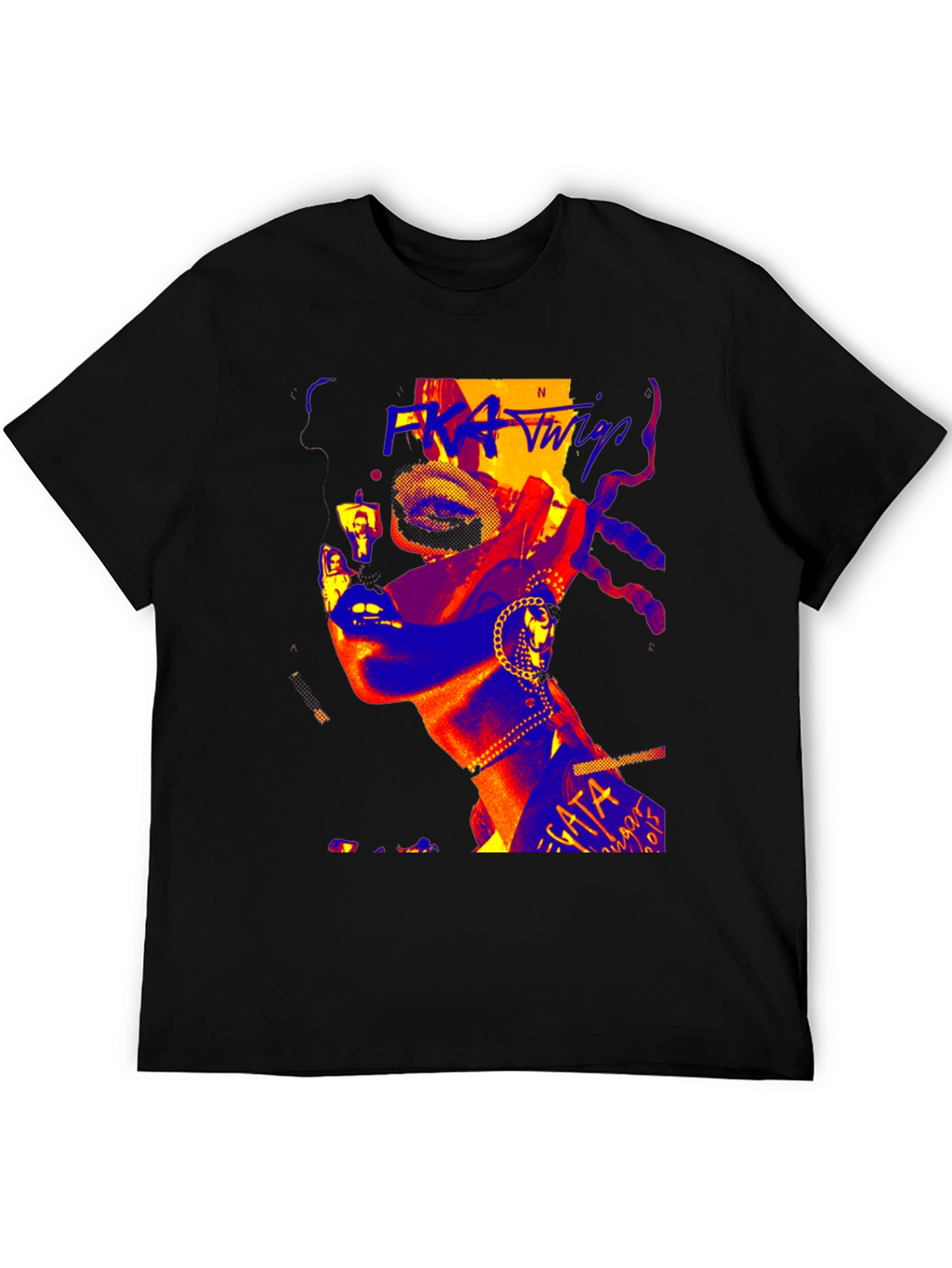 FKA Twigs Graphic Tee - Edgy Pop Art Design