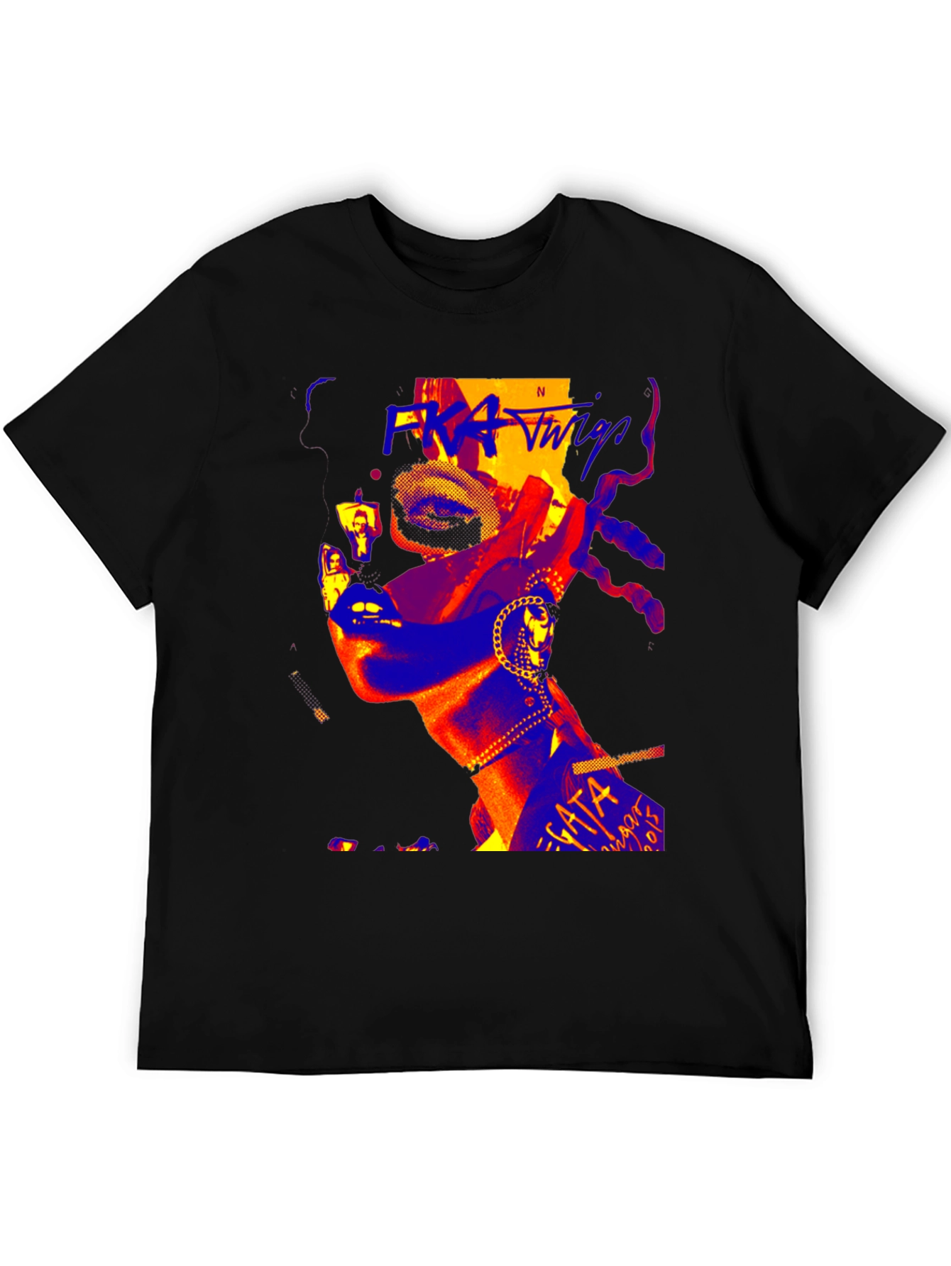 FKA Twigs Graphic Tee - Edgy Pop Art Design