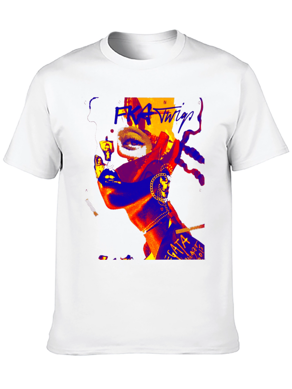 FKA Twigs Graphic Tee - Edgy Pop Art Design